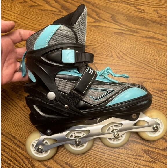 Scale Sports Kids Inline Skates Adjustable Roller Performance Upgrade Size 7-9 - Picture 4 of 14
